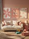 Set of 3: Personalized Prints for Girls