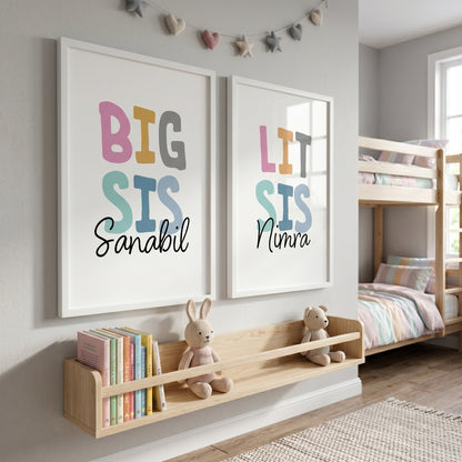 Set of 2: Big Sis & Lit Sis