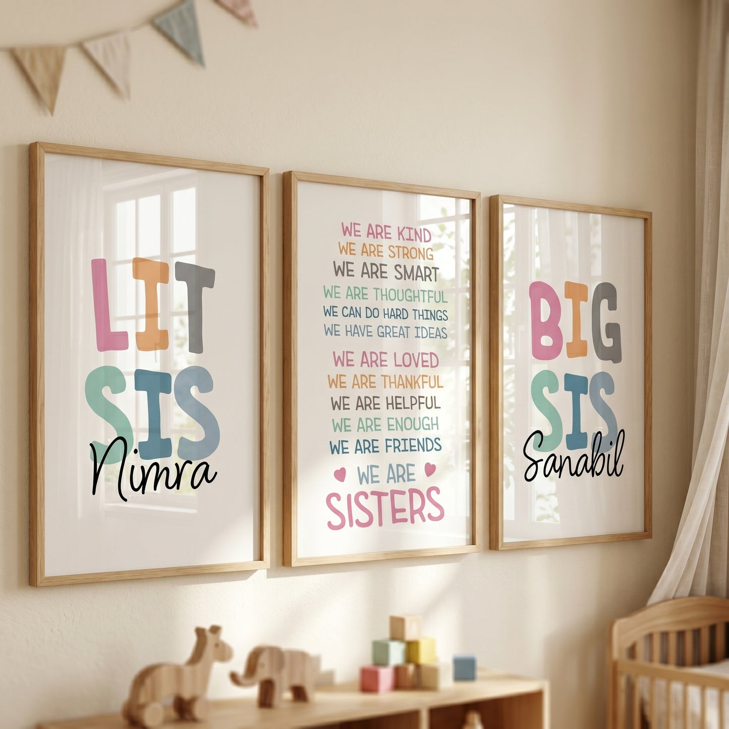 Set of 3: Big Sis & Lit Sis