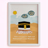 Kaaba's Majesty: Faith's Compass